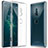 Custodia Silicone Trasparente Ultra Slim Morbida per Sony Xperia XZ2 Chiaro