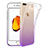 Custodia Silicone Trasparente Ultra Slim Morbida Sfumato per Apple iPhone 8 Plus Viola