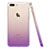 Custodia Silicone Trasparente Ultra Slim Morbida Sfumato per Apple iPhone 8 Plus Viola