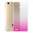 Custodia Silicone Trasparente Ultra Slim Morbida Sfumato per Huawei P8 Lite Smart Rosa Caldo