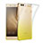 Custodia Silicone Trasparente Ultra Slim Morbida Sfumato per Huawei P9 Plus Giallo