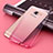 Custodia Silicone Trasparente Ultra Slim Morbida Sfumato per Samsung Galaxy C9 Pro C9000 Rosa