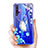 Custodia Silicone Trasparente Ultra Sottile Cover Fiori per Huawei Honor 20