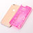 Custodia Silicone Trasparente Ultra Sottile Cover Fiori T01 per Apple iPhone 6