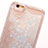 Custodia Silicone Trasparente Ultra Sottile Cover Fiori T01 per Apple iPhone 6