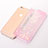 Custodia Silicone Trasparente Ultra Sottile Cover Fiori T01 per Apple iPhone 6 Plus