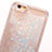 Custodia Silicone Trasparente Ultra Sottile Cover Fiori T01 per Apple iPhone 6 Plus