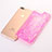 Custodia Silicone Trasparente Ultra Sottile Cover Fiori T01 per Apple iPhone 7 Plus