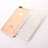 Custodia Silicone Trasparente Ultra Sottile Cover Fiori T01 per Apple iPhone 7 Plus
