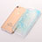 Custodia Silicone Trasparente Ultra Sottile Cover Fiori T01 per Apple iPhone 8