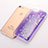 Custodia Silicone Trasparente Ultra Sottile Cover Fiori T01 per Apple iPhone 8
