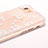 Custodia Silicone Trasparente Ultra Sottile Cover Fiori T01 per Apple iPhone 8