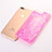 Custodia Silicone Trasparente Ultra Sottile Cover Fiori T01 per Apple iPhone 8 Plus