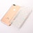 Custodia Silicone Trasparente Ultra Sottile Cover Fiori T01 per Apple iPhone 8 Plus