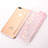 Custodia Silicone Trasparente Ultra Sottile Cover Fiori T01 per Apple iPhone 8 Plus