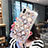 Custodia Silicone Trasparente Ultra Sottile Cover Fiori T01 per Apple iPhone X Multicolore