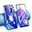 Custodia Silicone Trasparente Ultra Sottile Cover Fiori T01 per Huawei Honor 9X
