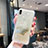 Custodia Silicone Trasparente Ultra Sottile Cover Fiori T03 per Apple iPhone XR
