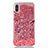 Custodia Silicone Trasparente Ultra Sottile Cover Fiori T04 per Apple iPhone Xs Max