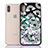 Custodia Silicone Trasparente Ultra Sottile Cover Fiori T06 per Apple iPhone X