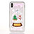 Custodia Silicone Trasparente Ultra Sottile Cover Fiori T08 per Apple iPhone X