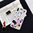 Custodia Silicone Trasparente Ultra Sottile Cover Fiori T09 per Apple iPhone XR Rosa