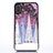 Custodia Silicone Trasparente Ultra Sottile Cover Fiori T09 per Apple iPhone Xs Max