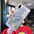 Custodia Silicone Trasparente Ultra Sottile Cover Fiori T14 per Apple iPhone XR Cielo Blu