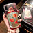 Custodia Silicone Trasparente Ultra Sottile Cover Fiori T16 per Apple iPhone XR