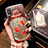Custodia Silicone Trasparente Ultra Sottile Cover Fiori T16 per Apple iPhone Xs Max