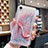 Custodia Silicone Trasparente Ultra Sottile Cover Fiori T21 per Apple iPhone XR Cielo Blu