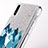 Custodia Silicone Trasparente Ultra Sottile Cover Fiori T22 per Apple iPhone XR