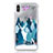 Custodia Silicone Trasparente Ultra Sottile Cover Fiori T22 per Apple iPhone Xs Max Rosa