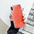 Custodia Silicone Trasparente Ultra Sottile Cover Fiori Z03 per Apple iPhone Xs Max Arancione