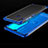 Custodia Silicone Trasparente Ultra Sottile Cover Morbida A04 per Huawei Honor 8X Max Blu
