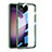 Custodia Silicone Trasparente Ultra Sottile Cover Morbida AC1 per Samsung Galaxy S21 Plus 5G Verde