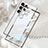 Custodia Silicone Trasparente Ultra Sottile Cover Morbida AC1 per Samsung Galaxy S21 Ultra 5G