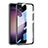 Custodia Silicone Trasparente Ultra Sottile Cover Morbida AC1 per Samsung Galaxy S22 5G Nero