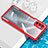 Custodia Silicone Trasparente Ultra Sottile Cover Morbida BH1 per Xiaomi POCO M3 Pro 5G Rosso