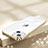 Custodia Silicone Trasparente Ultra Sottile Cover Morbida Bling-Bling LD2 per Apple iPhone 13 Oro