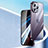 Custodia Silicone Trasparente Ultra Sottile Cover Morbida Bling-Bling LD2 per Apple iPhone 13 Pro Max