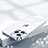 Custodia Silicone Trasparente Ultra Sottile Cover Morbida Bling-Bling LD2 per Apple iPhone 14 Pro