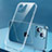 Custodia Silicone Trasparente Ultra Sottile Cover Morbida H01 per Apple iPhone 13 Chiaro