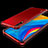 Custodia Silicone Trasparente Ultra Sottile Cover Morbida H01 per Huawei Enjoy 10 Rosso