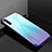 Custodia Silicone Trasparente Ultra Sottile Cover Morbida H01 per Huawei Enjoy 10S Blu