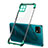 Custodia Silicone Trasparente Ultra Sottile Cover Morbida H01 per Huawei Enjoy 20 5G Verde
