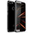 Custodia Silicone Trasparente Ultra Sottile Cover Morbida H01 per Huawei Enjoy 7S Nero