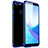 Custodia Silicone Trasparente Ultra Sottile Cover Morbida H01 per Huawei Enjoy 8 Plus Blu