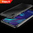 Custodia Silicone Trasparente Ultra Sottile Cover Morbida H01 per Huawei Enjoy 9 Nero