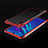 Custodia Silicone Trasparente Ultra Sottile Cover Morbida H01 per Huawei Enjoy 9e Rosso